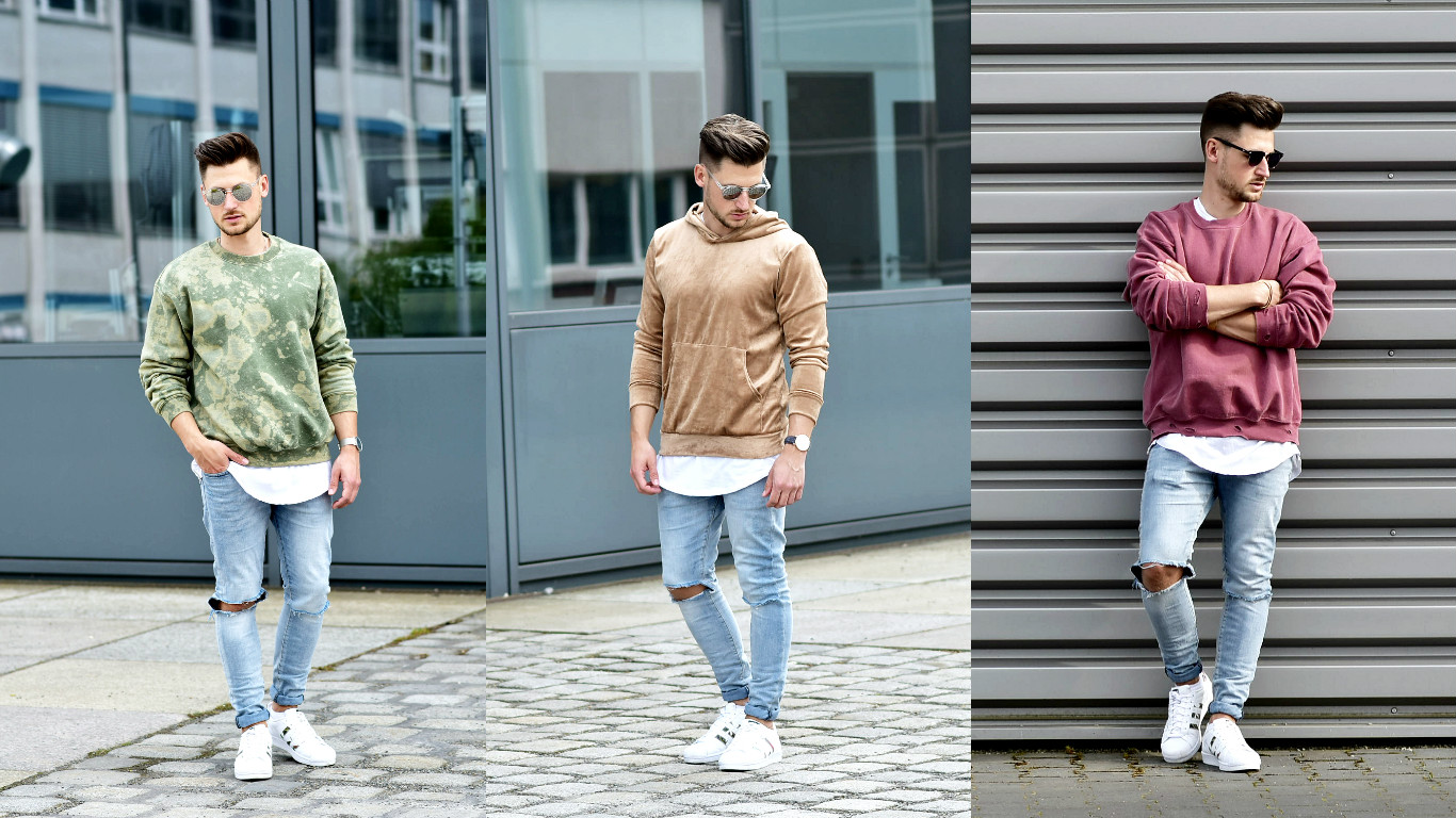 Tommeezjerry-Styleblog-Männerblog-Männer-Modeblog-Berlin-Berlinblog-Outfit-Streetlook-Vintage-Retro-Oversized-Adidas-Superstar-Skinny-Jeans-Rosa-Velours-Camouflage-Rosa
