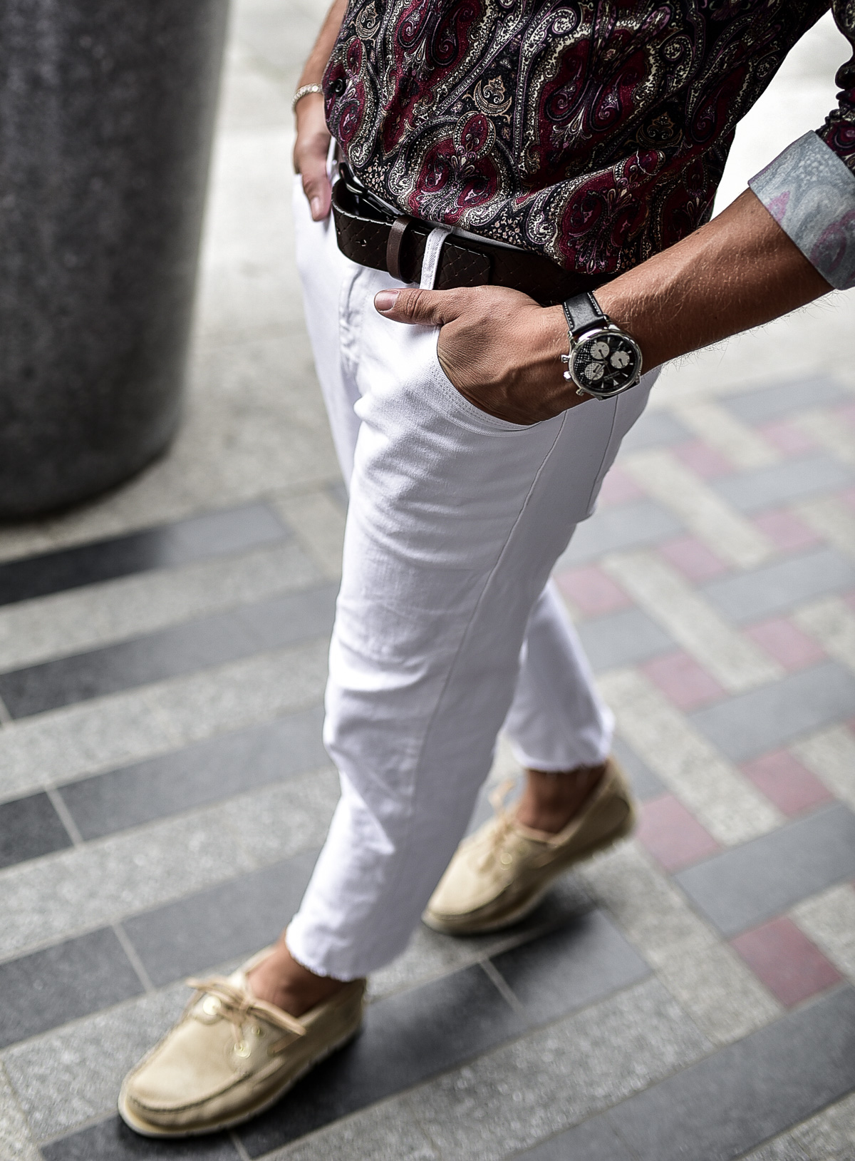 Tommeezjerry-Maennermodeblog-Maennermode-Fashionblog-Styleblog-Berlinblog--Lifestyleblog-Casualchic-Flybelt-Flowershirt-The-Kooples-White-Jeans-Movado-Watch